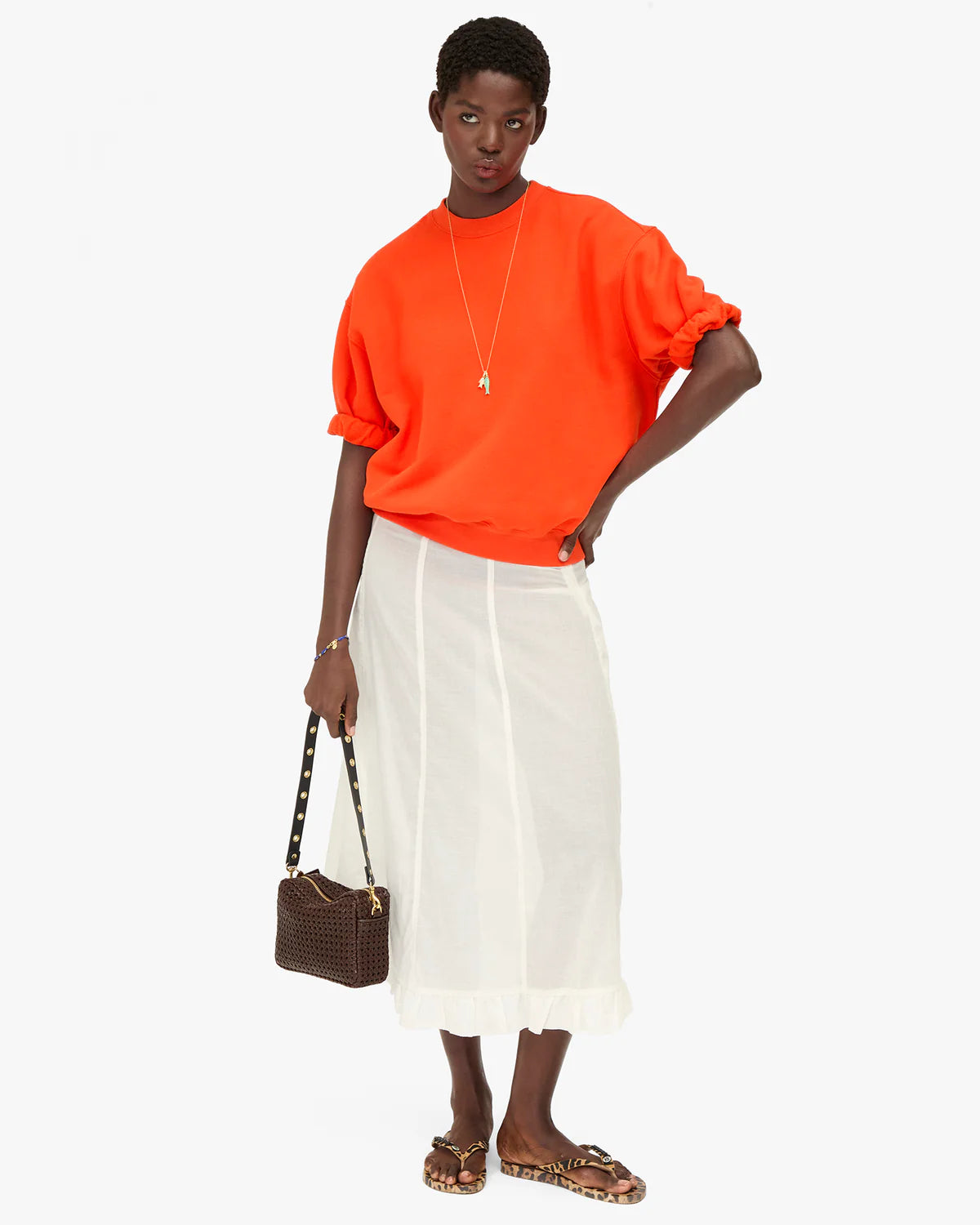 Clare V Midi Sac, Rattan