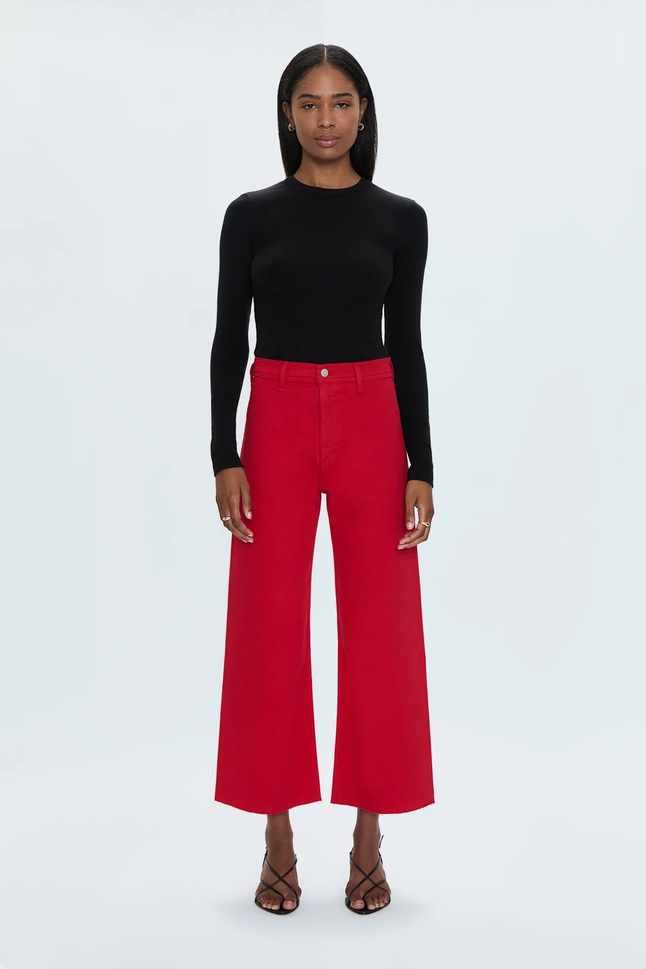 Pistola Penny Crop High Rise Wide Leg