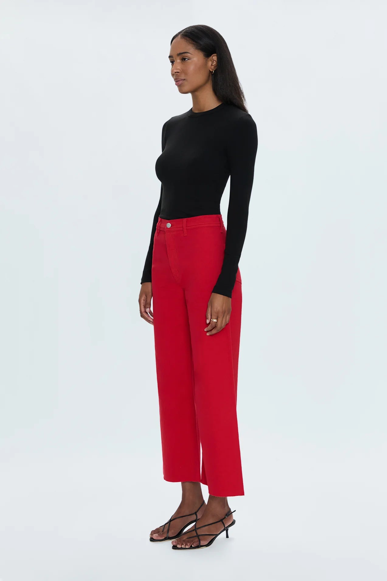 Pistola Penny Crop High Rise Wide Leg