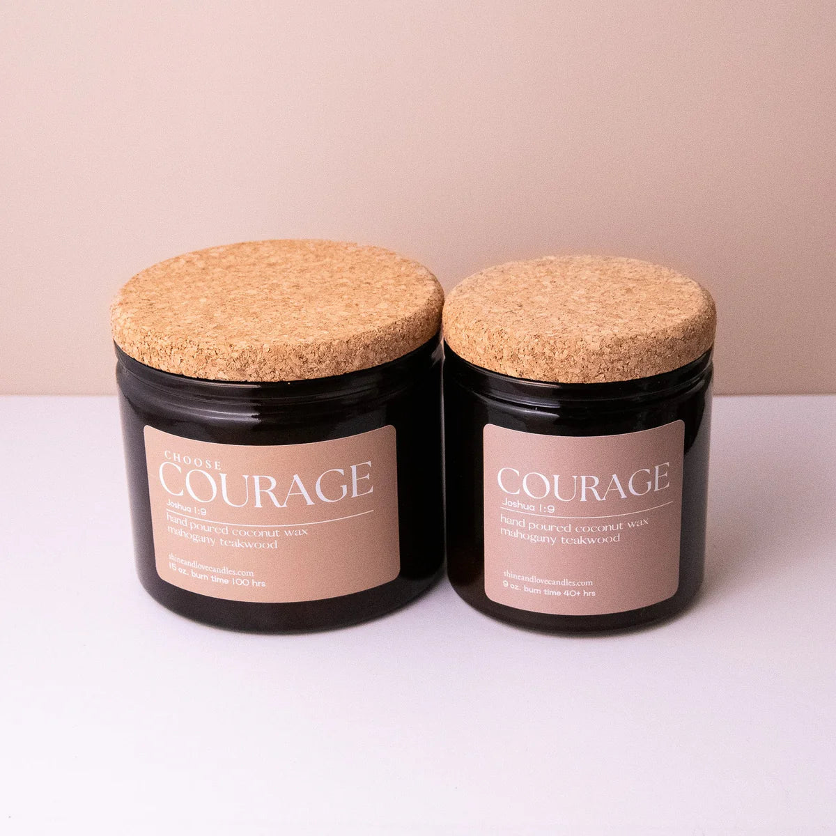 Shine & Love Candles, COURAGE