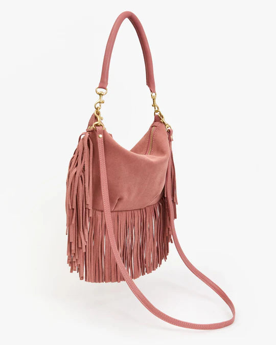 Clare V Petit Moyen Messenger - Suede Fringe