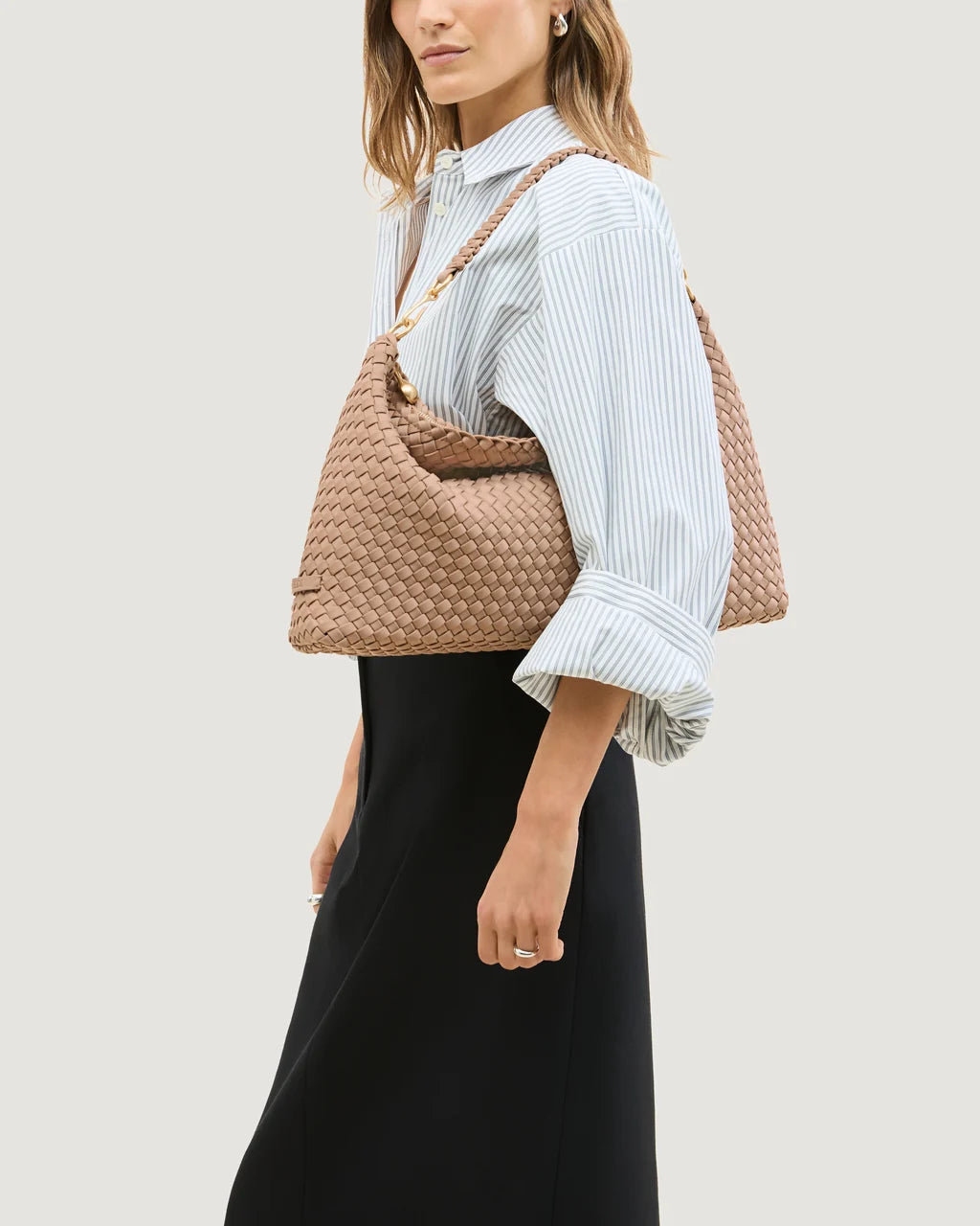 Naghedi Porto Medium Half-Moon Bag