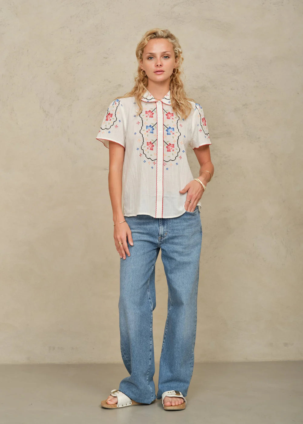 M.A.B.E Ruby Short Sleeve Top