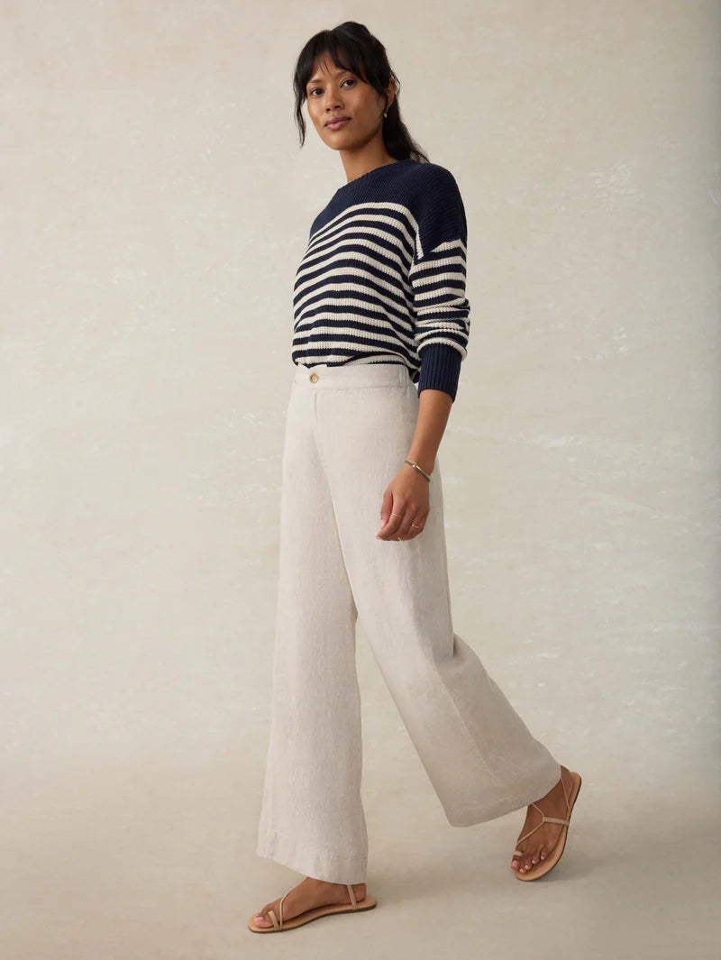 Faherty Sun Strider Linen Pant