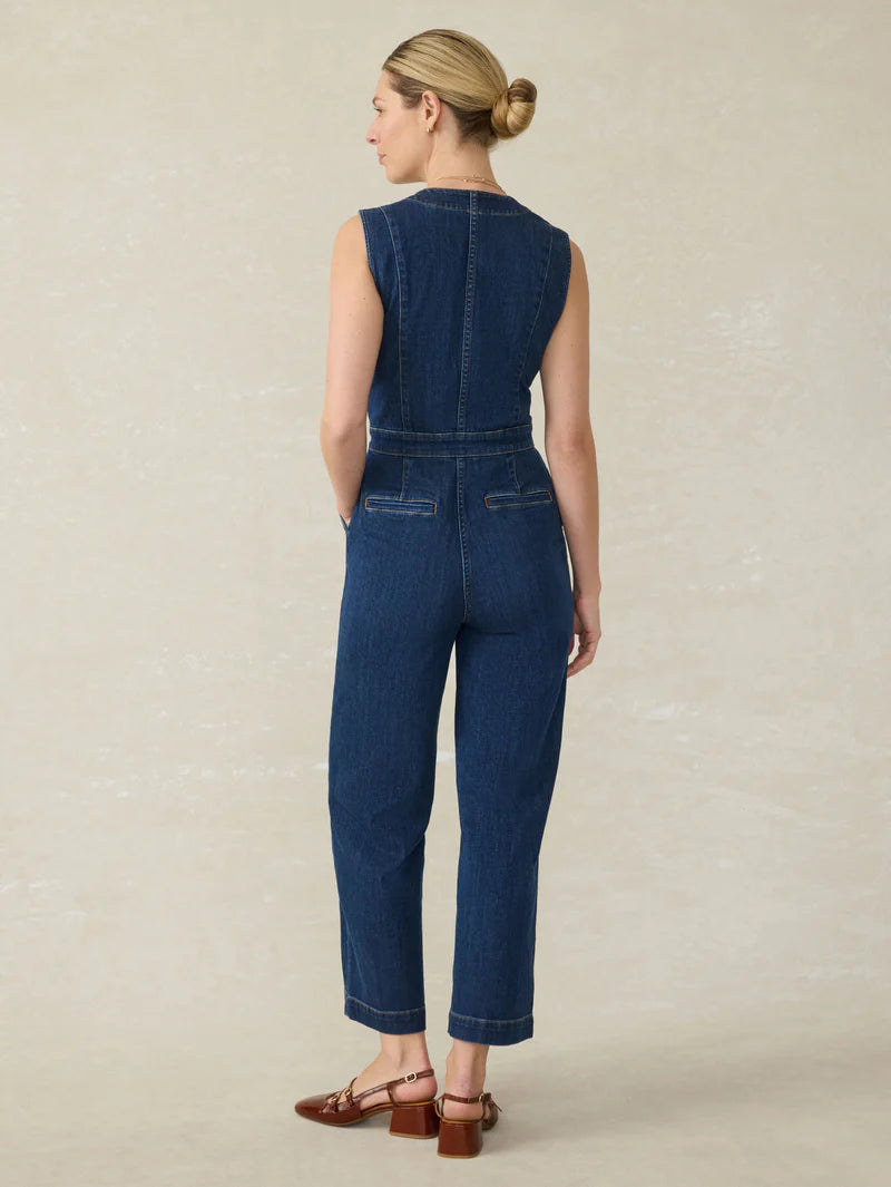 Faherty Denim Giselle Jumpsuit
