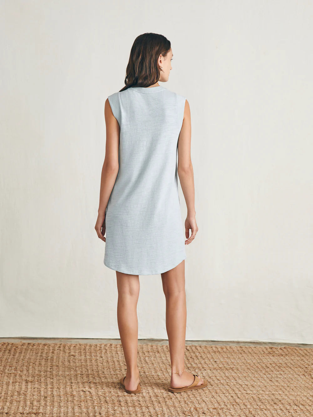 Faherty Sunwashed Slub Muscle Dress