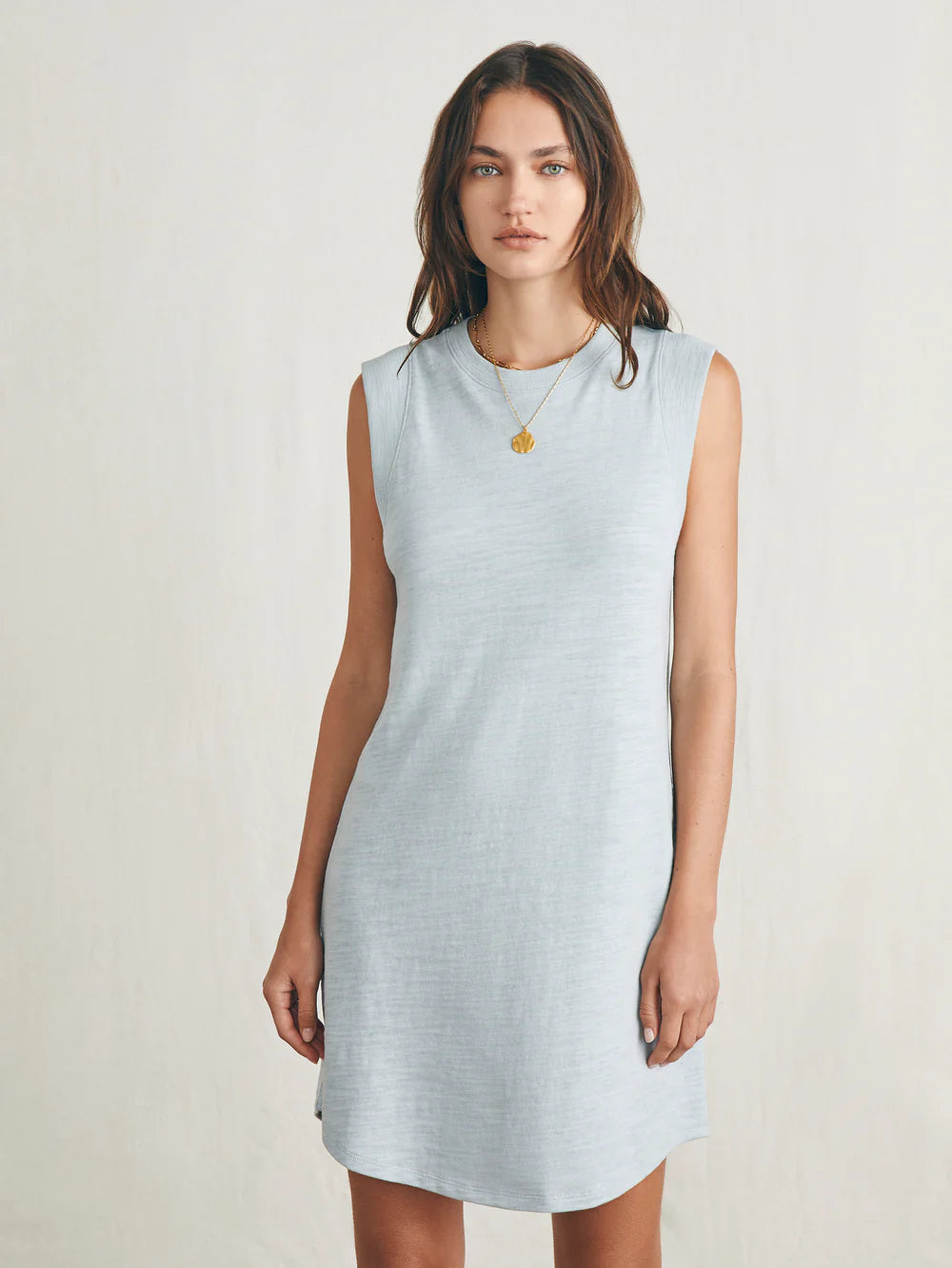 Faherty Sunwashed Slub Muscle Dress