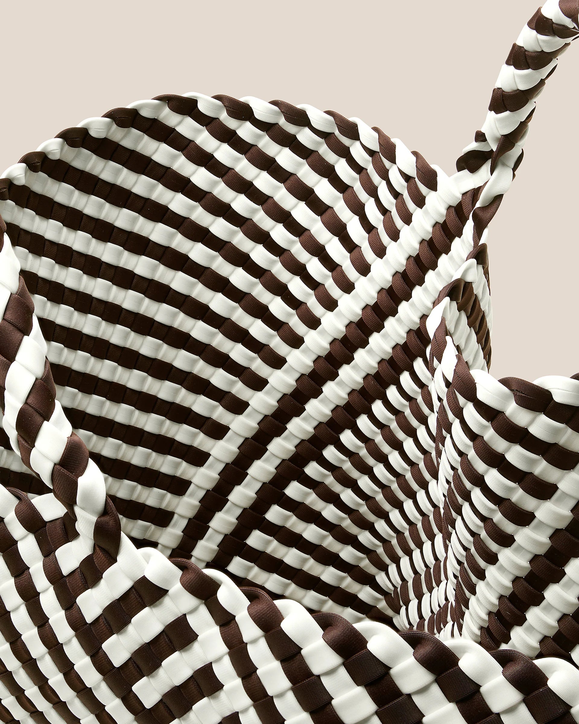 Naghedi St. Barth's Large Tote - Graphic Stripe