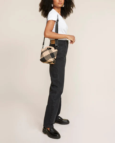 Naghedi St Barths Petit Tote Plaid, Cabana