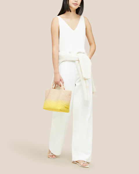 Naghedi St Barths Small Tote Dip Dyed