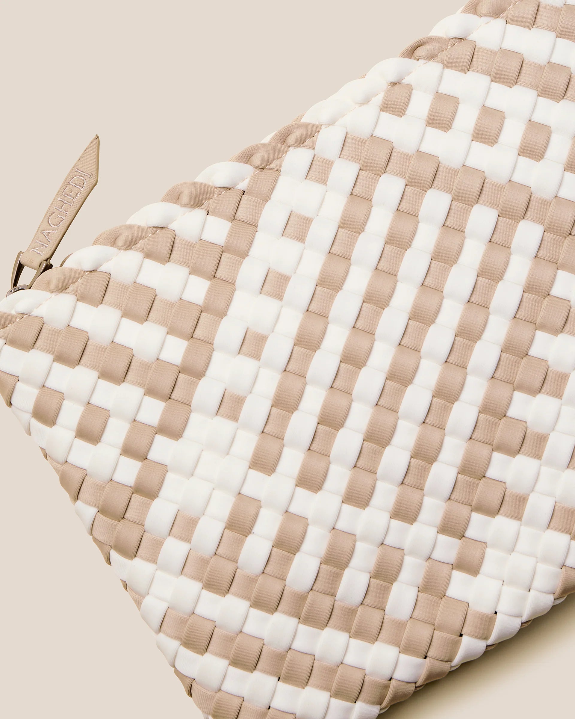 Naghedi St Barth's Small Tote Striped Geo