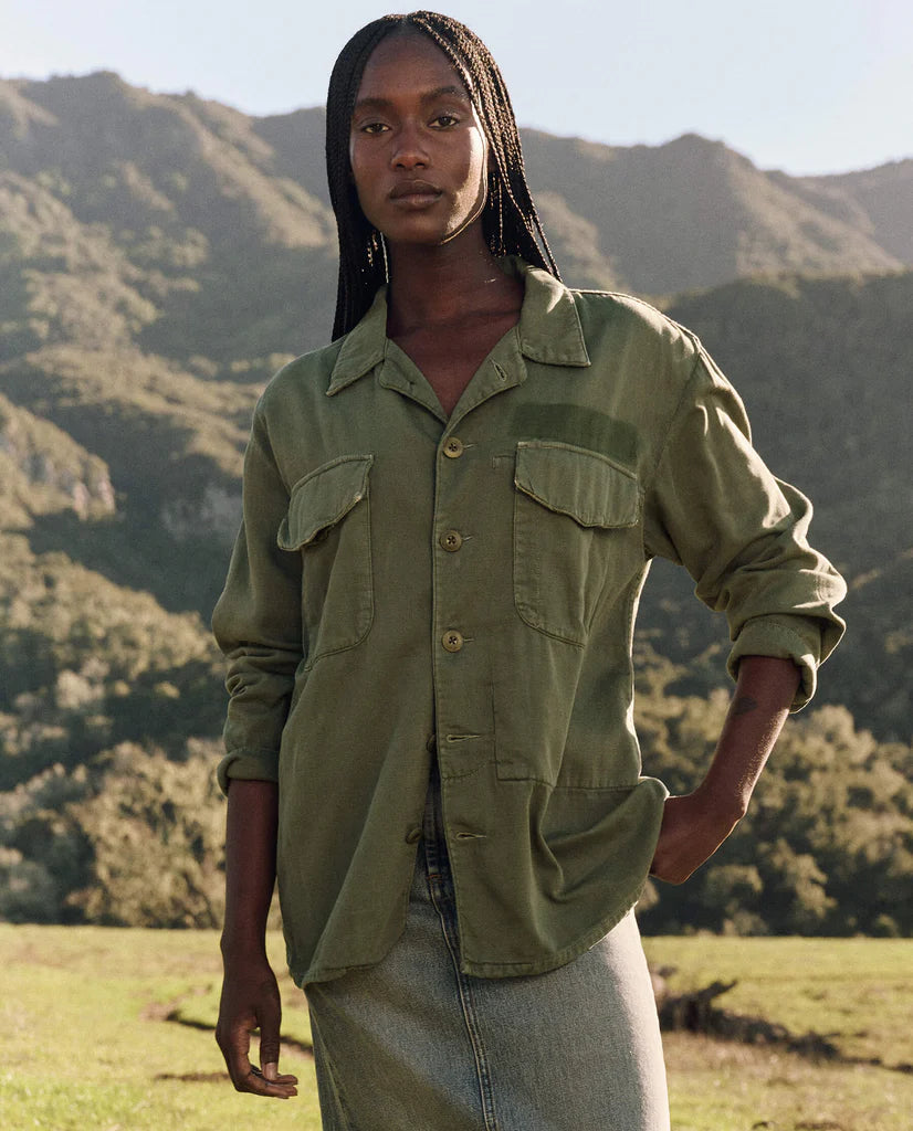 THE GREAT. Vintage Army Jacket