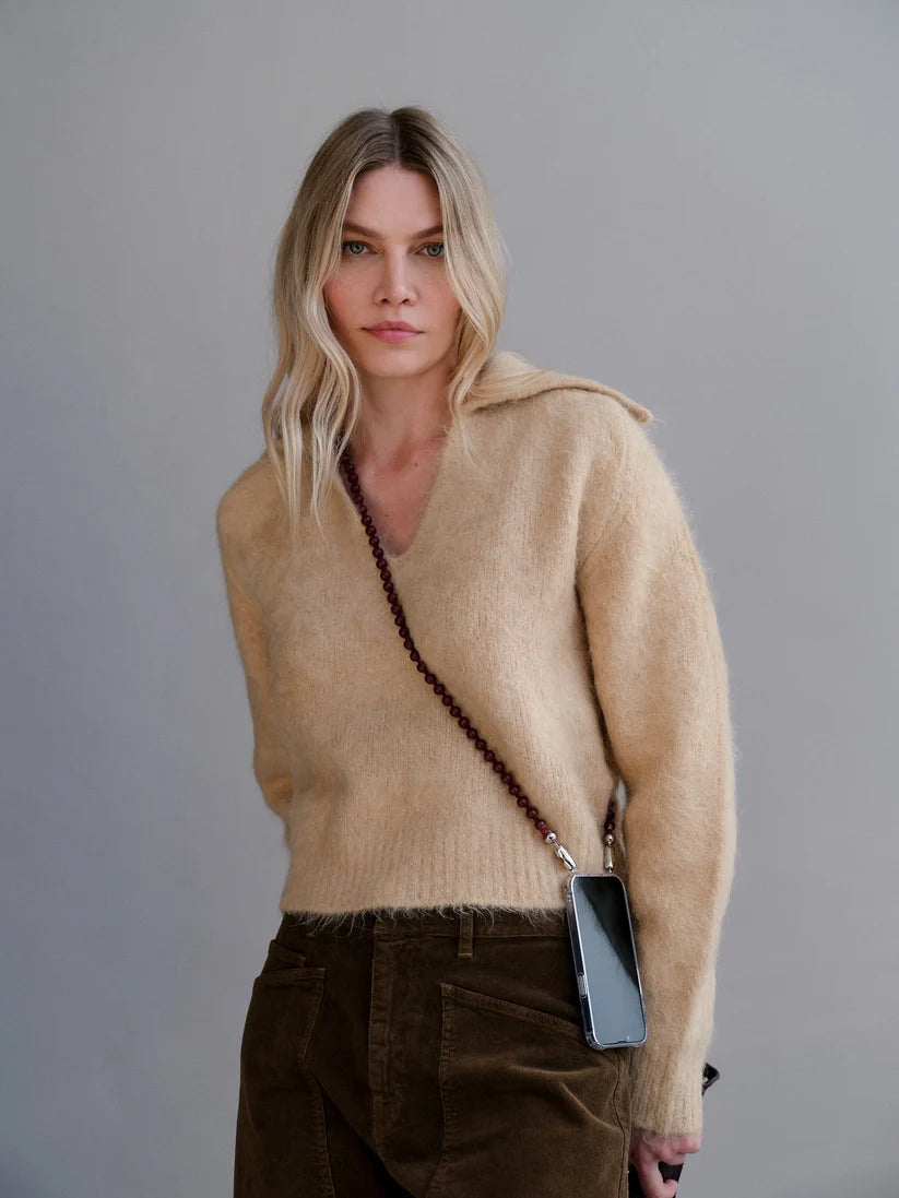 Ossa New York Wood Crossbody