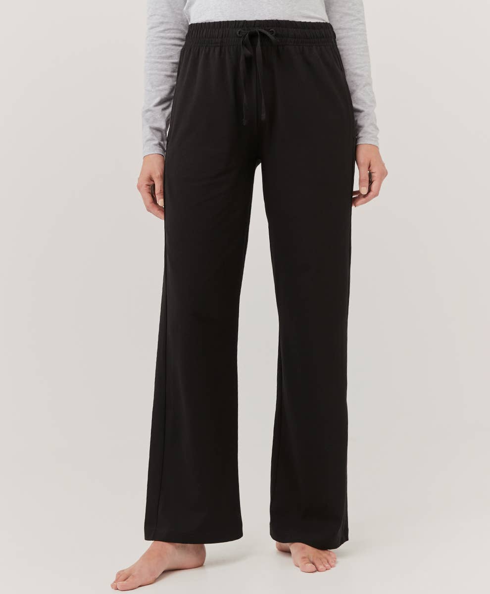 Women’s Cool Stretch Lounge Pant: Black / Small