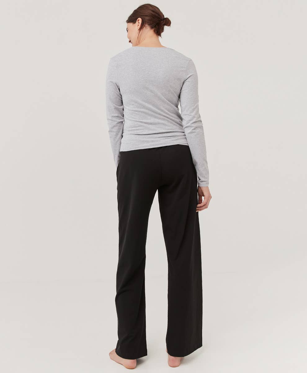Women’s Cool Stretch Lounge Pant: Black / X-Large