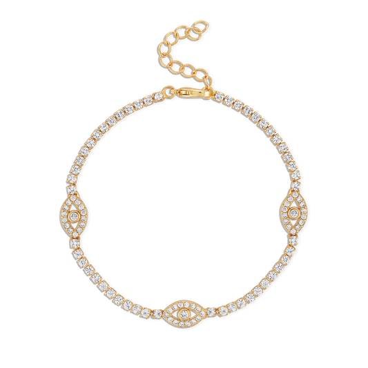 Alexa Leigh Protection Tennis Bracelet