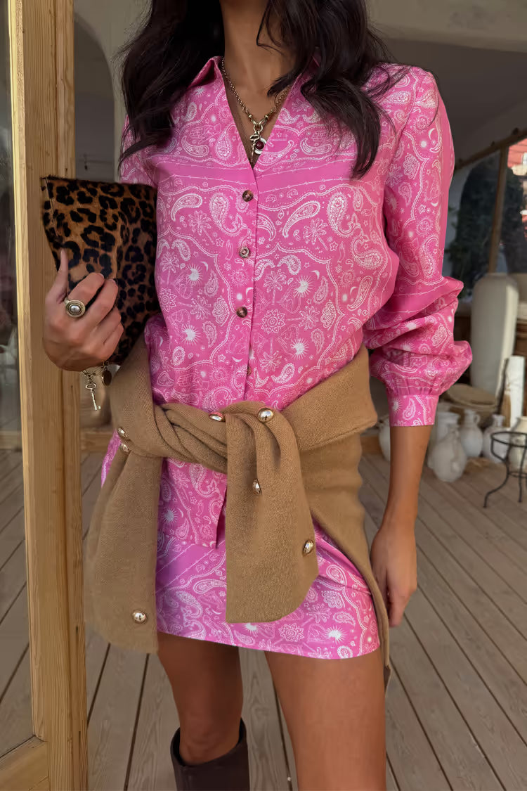 NFD Pink Bandana Mini Dorris Skirt