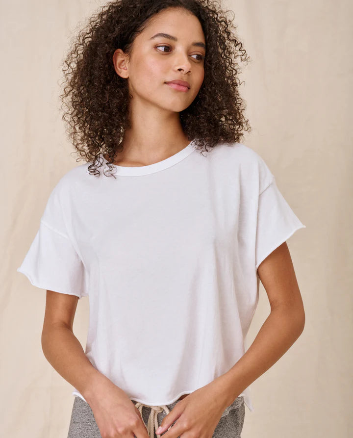 THE GREAT. Crop Tee